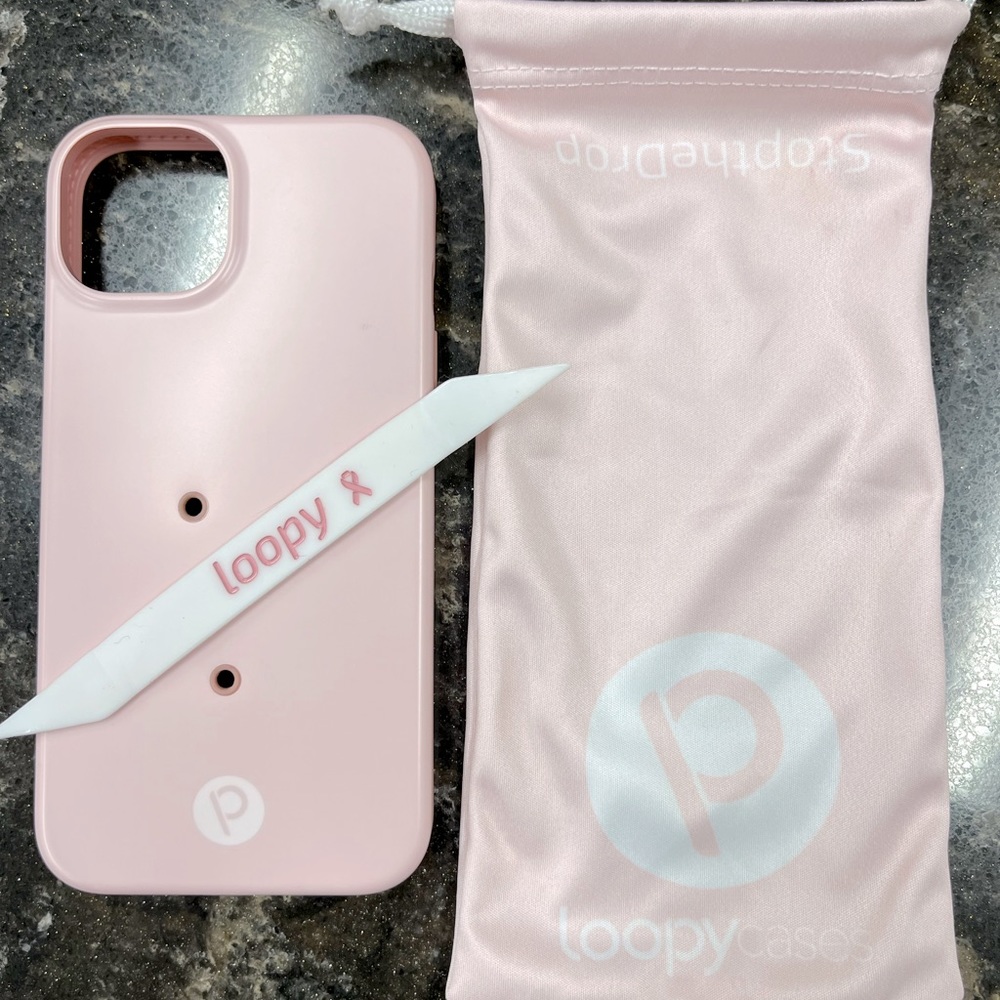 Blush Loopy Case for iPhone 13